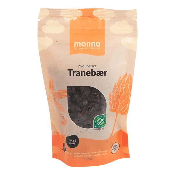 Tranebær200 g, økologisk, Manna