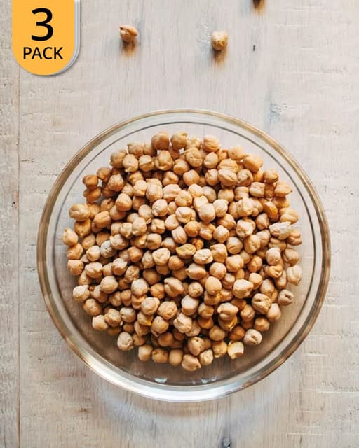 3x SunnRask Økologiske Kikerter 1kg