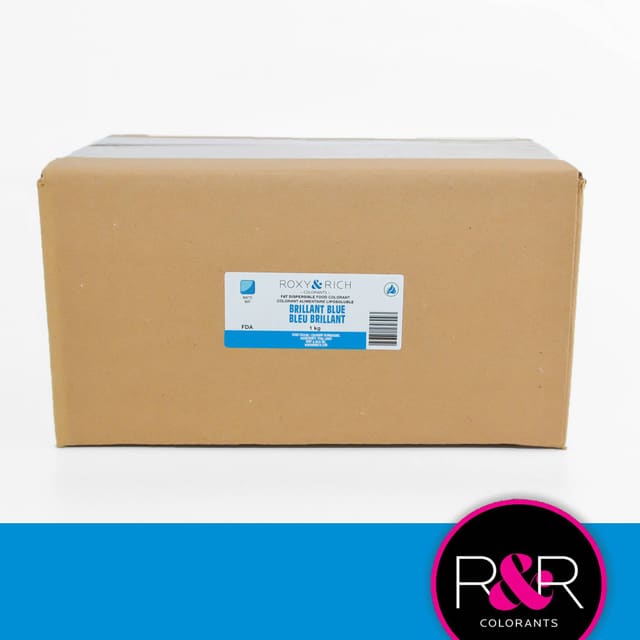 Brilliant Blue 1kg – Fettløselig pulverfarge, Roxy & Rich