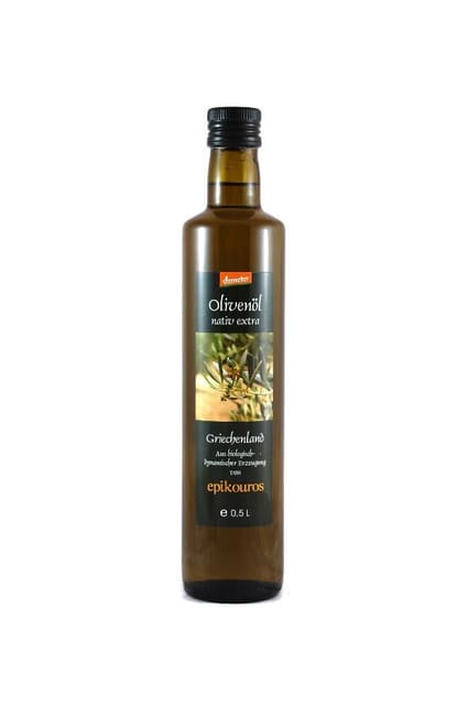 Olivenoljeextra virgin, 0,5 l, økologisk