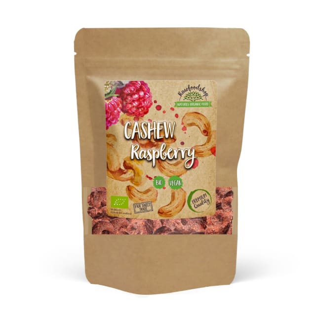 Cashewnøtter Bringebær EKO 200 g