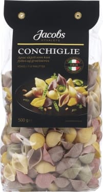 Pasta Conchiglie 500g Jacobs Utvalgte