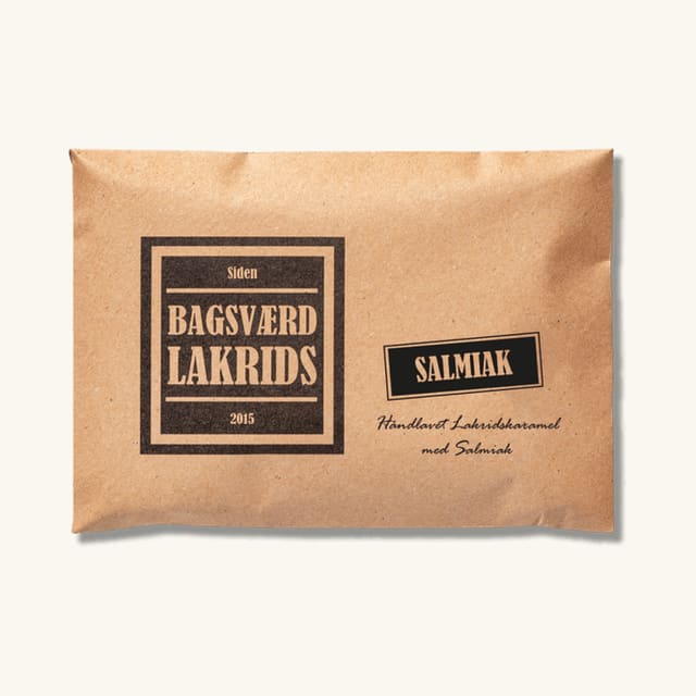 Bagsværds Lakrids - Salmiakk (Stor 160g)