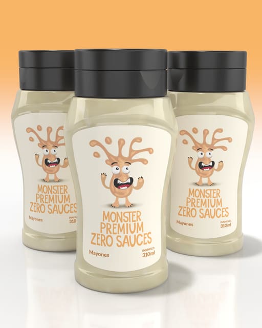 Monster Premium Zero Calorie Sauces – Mayones – TREPAKNING!