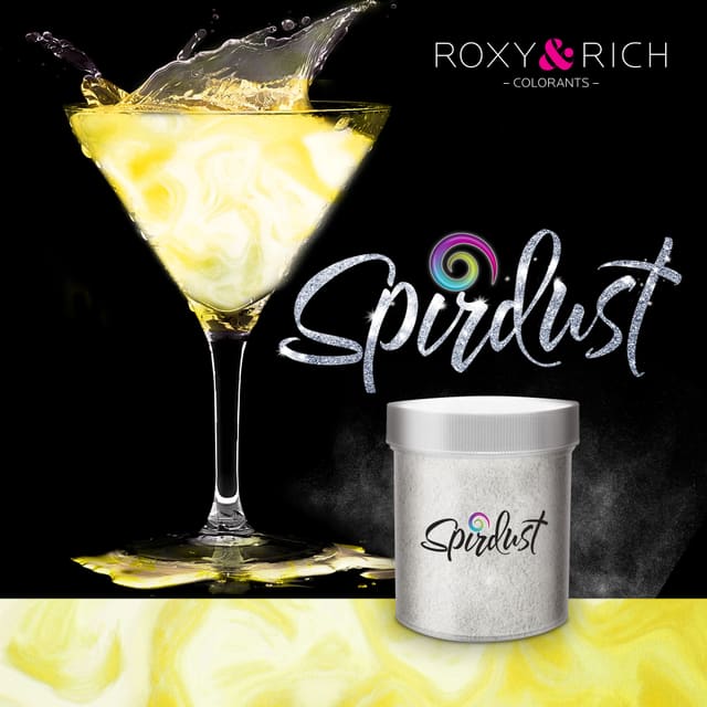Spirdust gullperlemor – 100g, Roxy & Rich