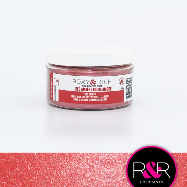 Red Amber 25g – Highlighterstøv, Roxy & Rich
