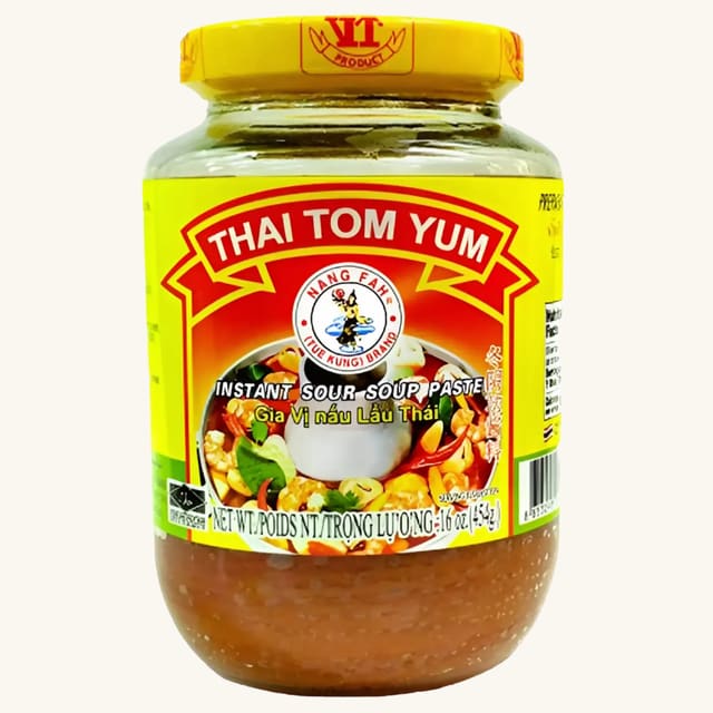 Instant Thai Tom Yum Soup Paste - Nang Fah, 454g