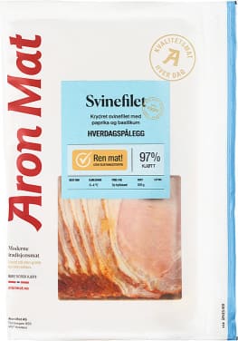 Svinefilet Krydret m/Paprika&Basilikum 100g Aron Mat