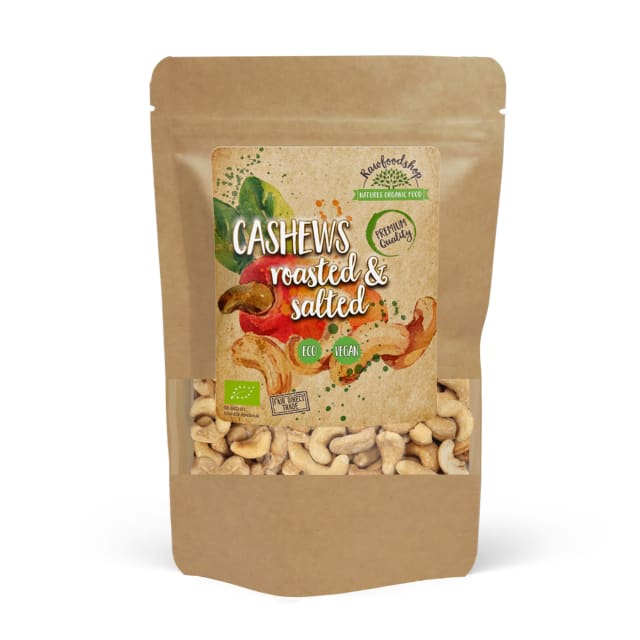 Cashewnøtter Ristet & Saltet ØKO 500g