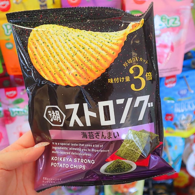 Strong Potato Chips Seaweed 53g (KOIKEYA)