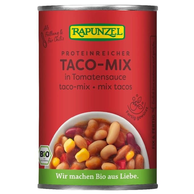 Tacomiks i tomatsaus 400 g