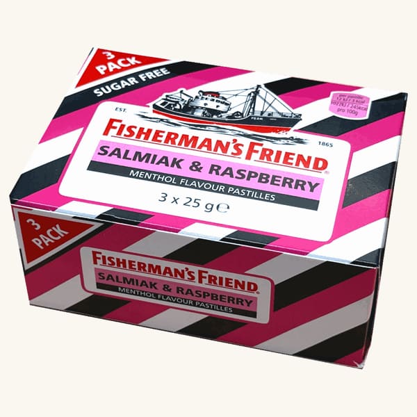 Fisherman's friend salmiak & raspberry 3x25g