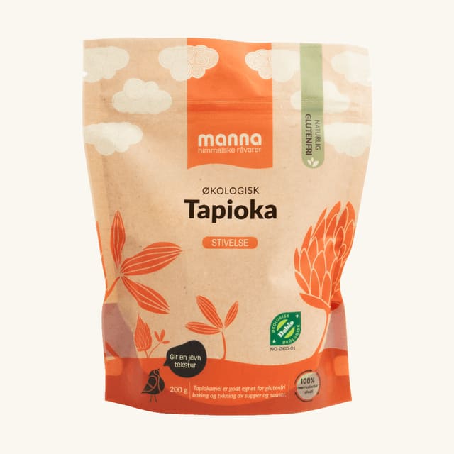 Tapiokastivelseøkologisk, 200 g, Manna