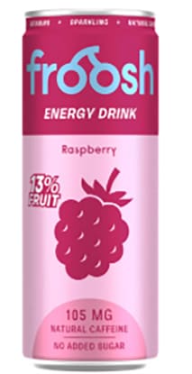 Froosh Energi Bringebær 0,33l