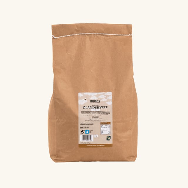 Ølandshvetehelkorn, 5 kg, økologisk, Manna