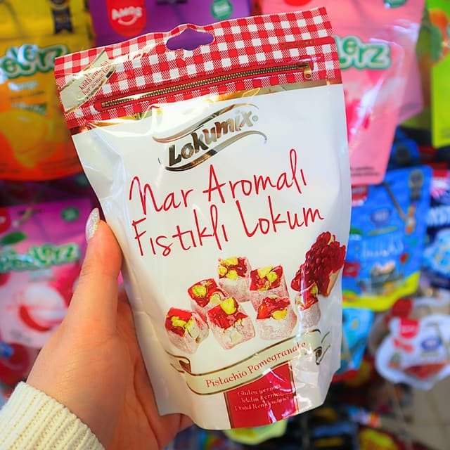 Turkish Delight Pomegranate & Pistachios 170g