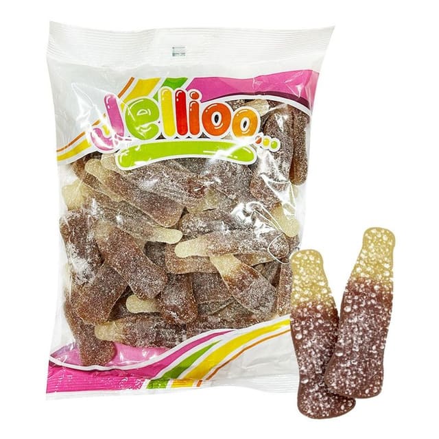 Jellioo Stor Sure Colaflasker 1000g