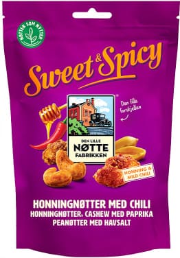 Nøttemiks Sweet&Spicy 160g Dln