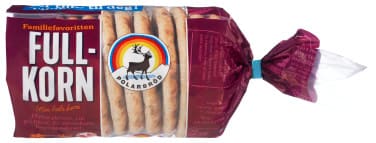 Polarbrød Fullkorn 12stk 450g