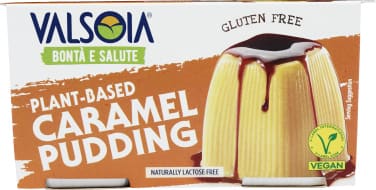 Karamellpudding m/Saus Melkefri 2x115g Valsoia