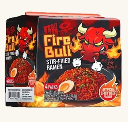 FireBull Ramen 4x137,8g