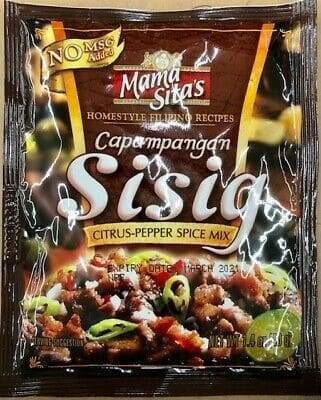 MAMASITAS Citrus pepper spice mix- SISIG 40g