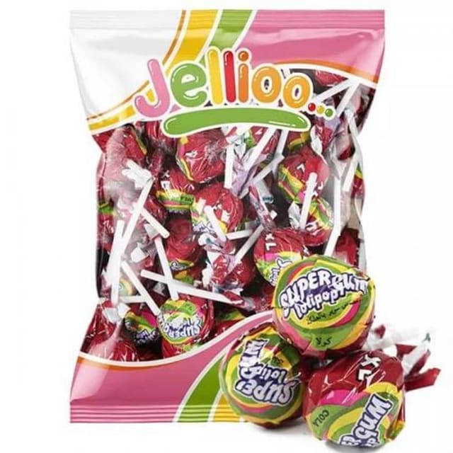 Super Gum Lollipop Gum Cola 53st 954g