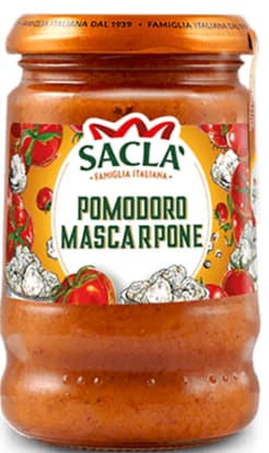 Tomat & Mascarponesaus 190g Sacla