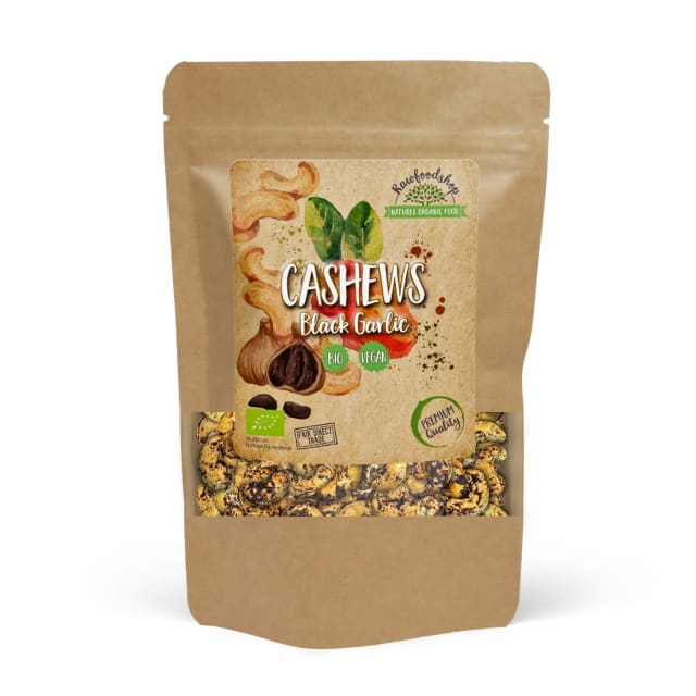 Cashewnøtter Svart Hvitløk ØKO 200g