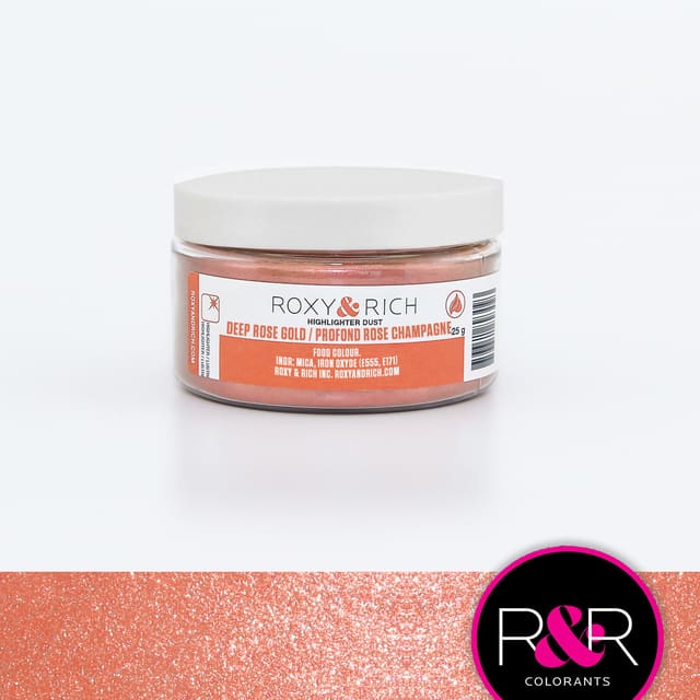 Deep Rose Gold 25g – Highlighterstøv, Roxy & Rich