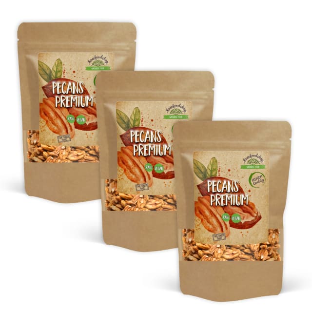 Pekannøtter Premium RAW 250g x 3 pakker