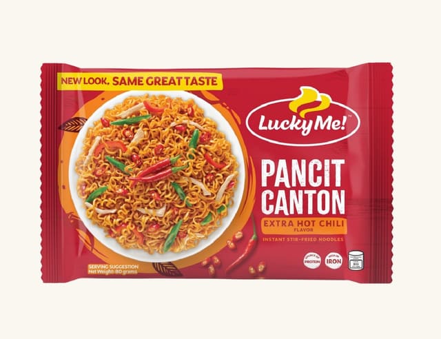 Lucky Me! Pancit Canton Hot Chili 60g