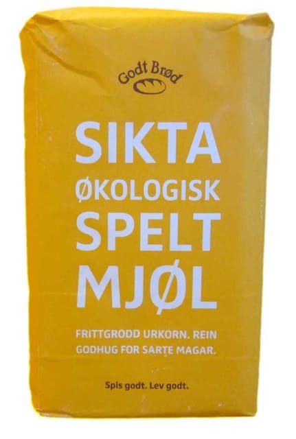 Speltmelsiktet, 1 kg, økologisk, Godt Brød