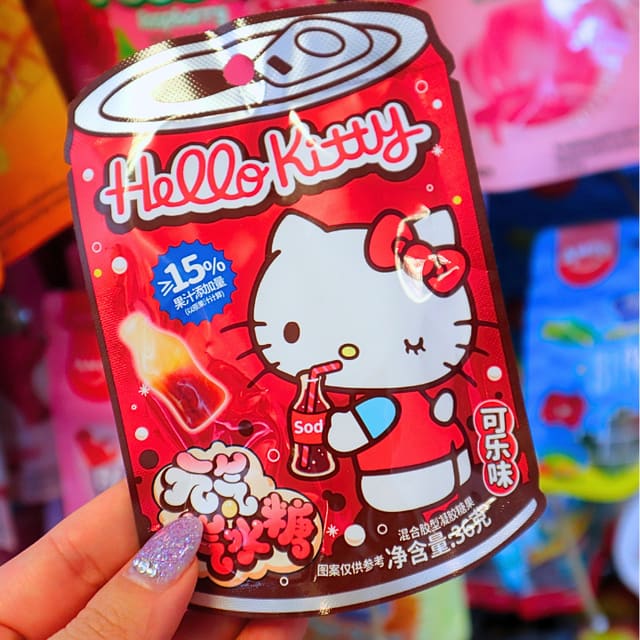 Sanrio Soda Gummies Hello Kitty Cola 36g