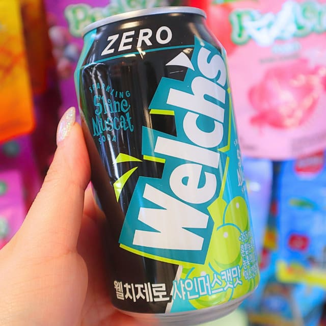 Welch's Zero Shine Muscat Soda 355ml (NONGSHIM)