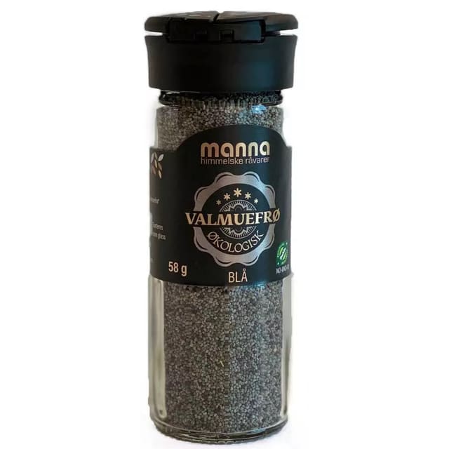 Valmuefrø Blå Økologisk 58g