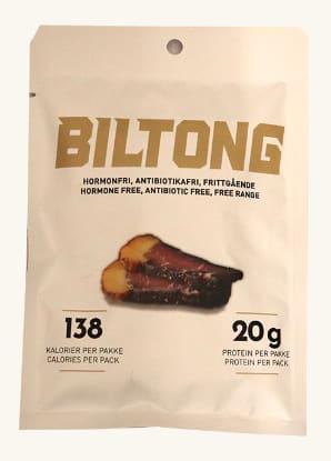 Biltong Tørket Kjøtt 55g