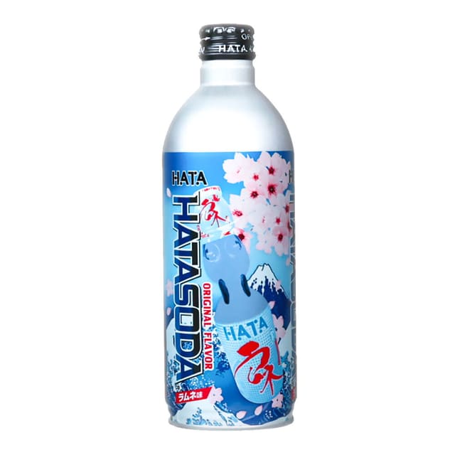 Hata Ramune Metall Flaske 500ml | Datodeal | Flere Smaker Japansk drikke