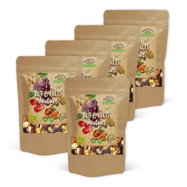 Nøtt & Fruktmiks ØKO 250g x 5 pakker