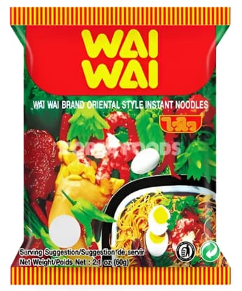 Wai Wai Nudler Orientalsk 60g