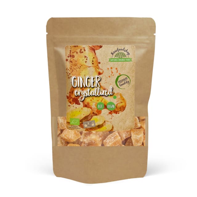Ingefær Kristallisert ØKO 500g