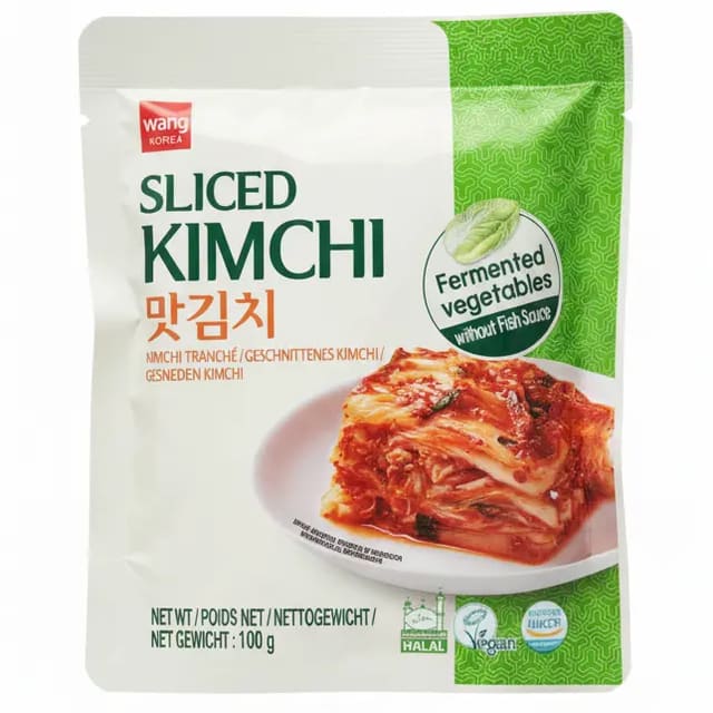 Wang Sliced Kimchi i Pose 100g