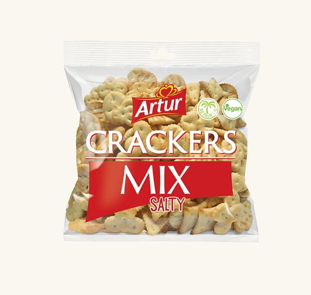 Artur Crackers Mix Salty 90g (Datotilbud)