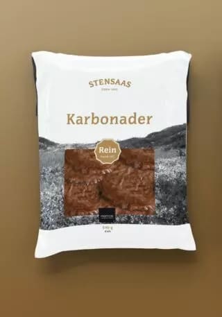 Karbonader av rein Stensaas 540gr