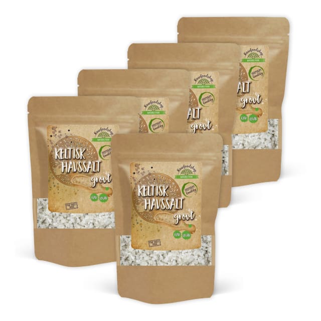 Celtic Havsalt Grovt 500g x 5 pakker
