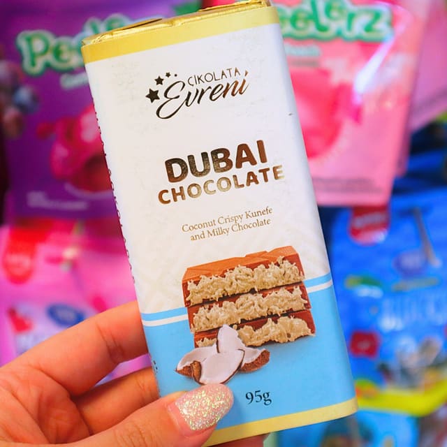 Dubai Chocolate Coconut Crispy 95g (EURENI)
