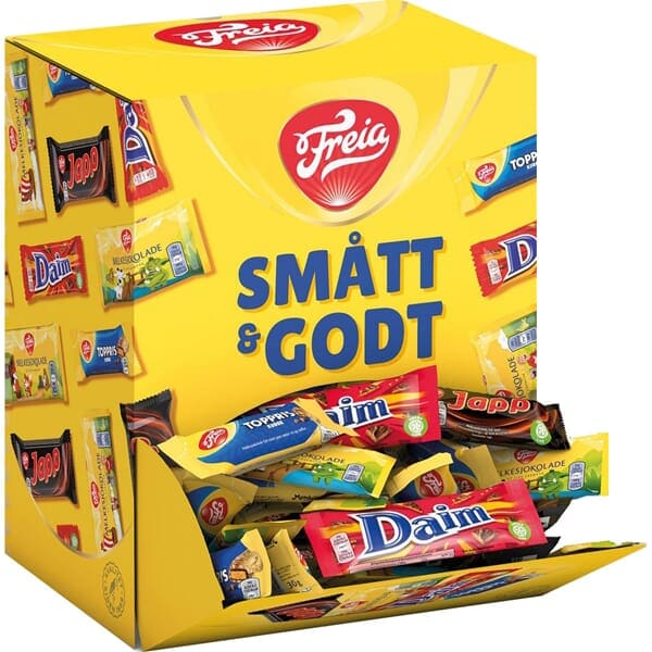 Freia mix sjokoladeboks 6,4kg