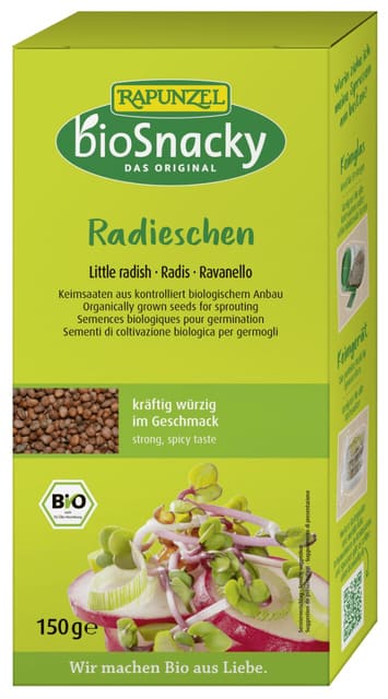 Spirefrøreddik, 150 g, økologisk, bioSnacky