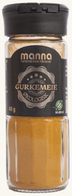 Gurkemeie40 g, økologisk, Manna