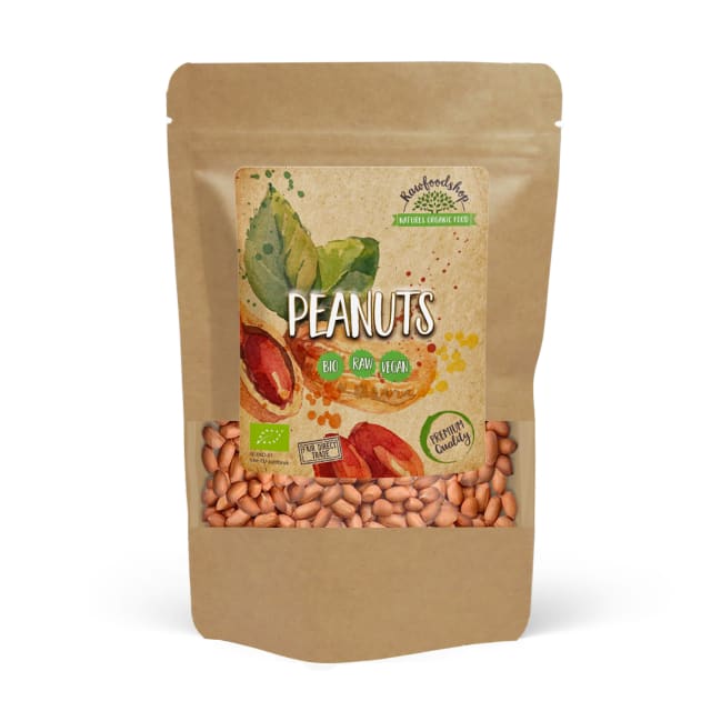 Peanøtter Premium RAW ØKO 500g
